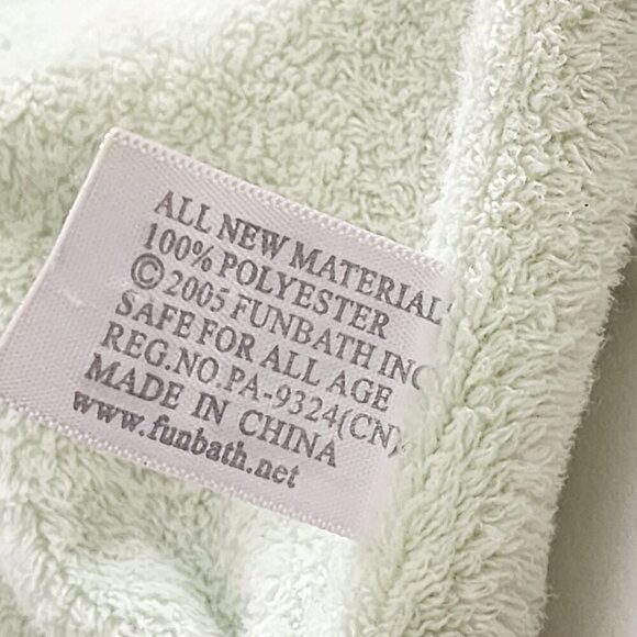 Angel Dear green frog plush lovey security blanket eyes open - Picture 4 of 7